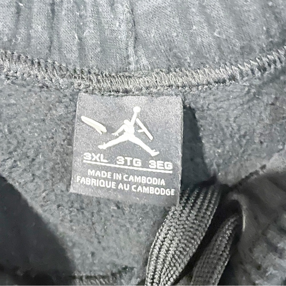 Nike Air Jordan Womens Plus Size 3X Jumpman Fleece Sweatpant Jogger Cinch‎ - Picture 3 of 4